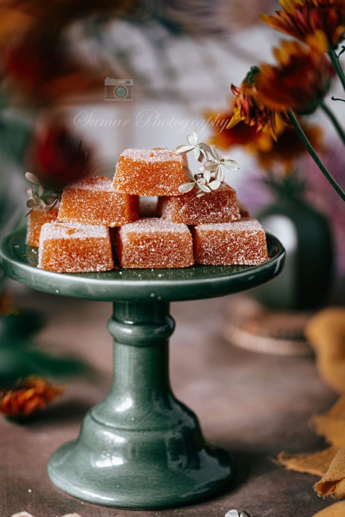 La pate de fruit a l'orange