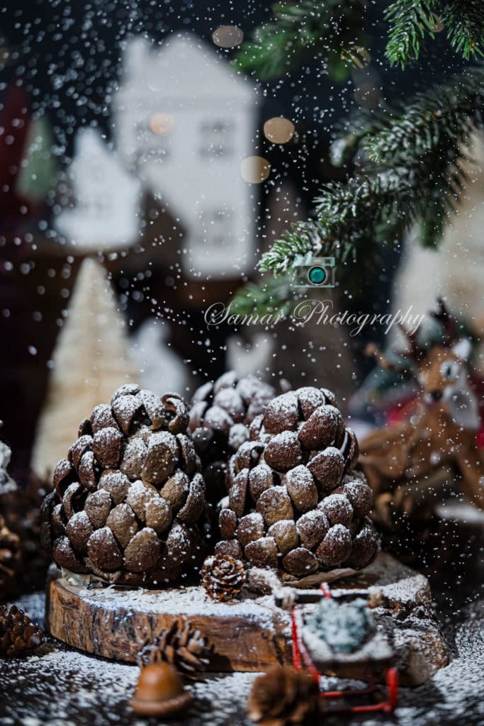 pomme de pin chocolaté 